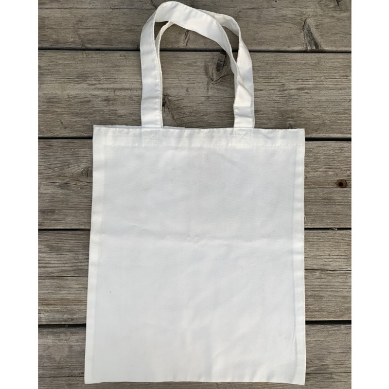 Tote Bags White Polyester Canvas for Sublimation Subliholics
