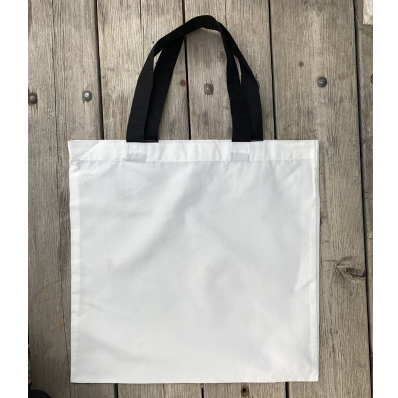 Tote Bags White Polyester Canvas for Sublimation Subliholics
