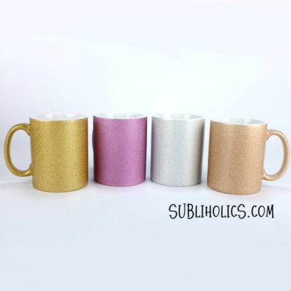 11 oz Sublimation Mug - Glitter Finish
