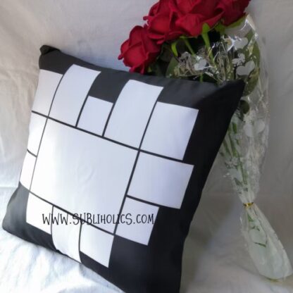 Pillow Cover - Heart Shaped Photo Montage