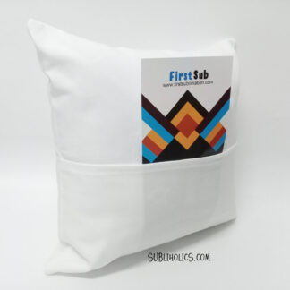 Pocket Pillow Cover for Sublimation - Soft Plush 40 cm / 16"
