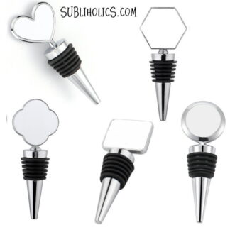 Wine Stoppers - Square, Clover, Heart or Hexagon