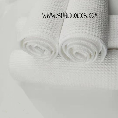 Dish Towels for Sublimation White Waffle Weave 40×60 CM Subliholics