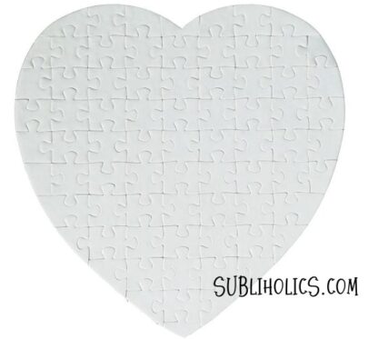 100 Piece Heart Shaped Puzzle