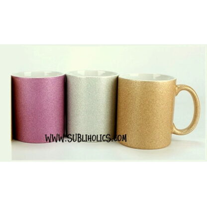11 oz Sublimation Mug - Glitter Finish