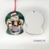 MDF Sublimation Ornament Double Sided - Snow Globe - Image 2