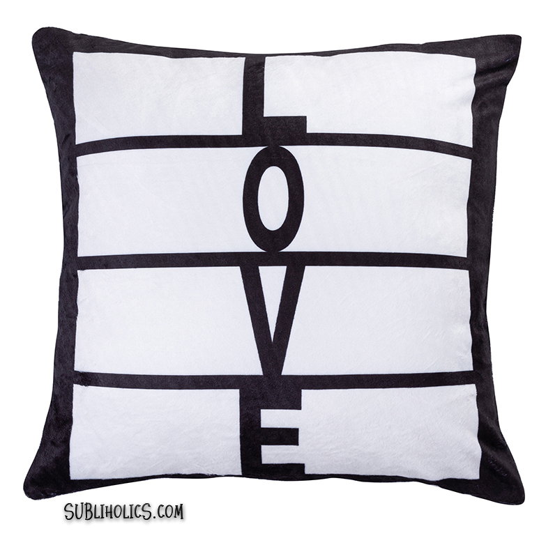 Pillow Cover for Sublimation - Plush LOVE