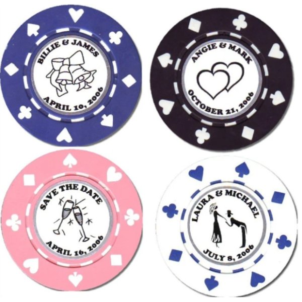 Poker Chips – Ceramic Clay for Sublimation – Package of 10 – Subliholics