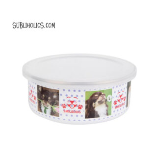 Camping Bowl - Short Style 20 oz Enamel with Lid for Sublimation
