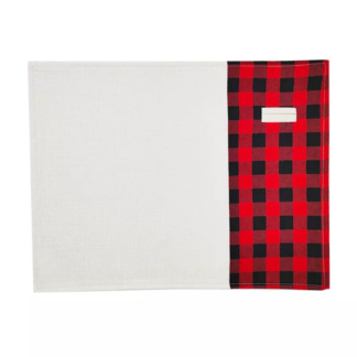Placemats - Red Buffalo Plaid for Sublimation