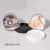 Snow Globe / Snow Dome for Sublimation - Black or White Base