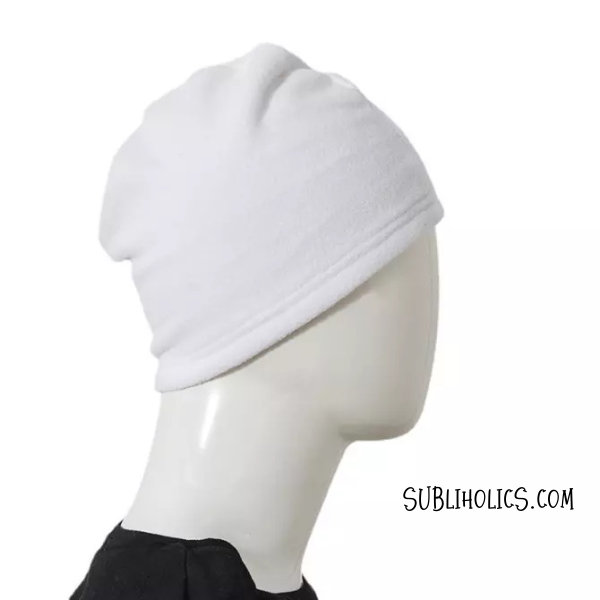 Beanie Hat / Cap - Soft Polar Fleece for Sublimation - Adult and Child Sizes