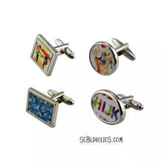 Cufflinks for Sublimation - Round or Square
