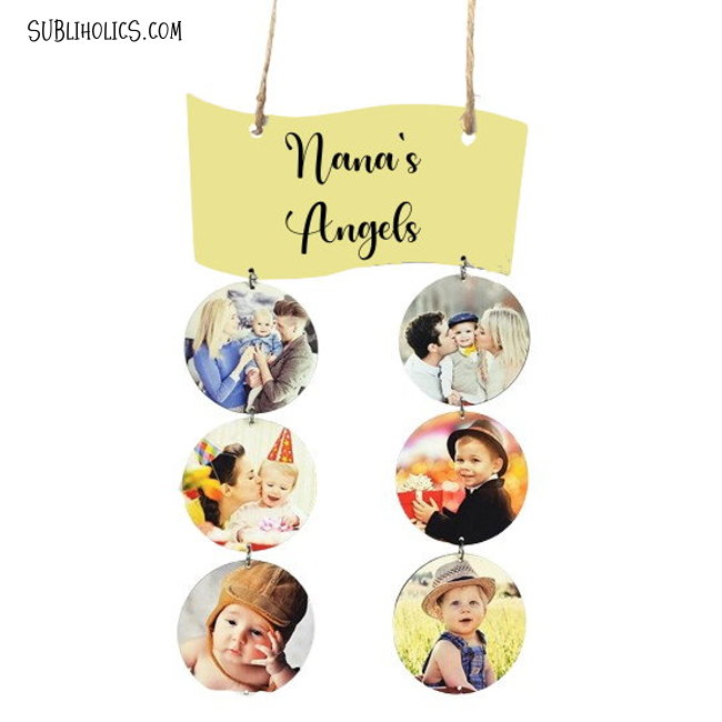 Photo Wall Hanger for Sublimation - Double Sided Pieces