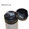12 oz Flip Top Tumbler with Silicone Bumper for Sublimation - Image 5