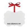 Aluminum Sublimation Ornament Double-Sided - Benelux
