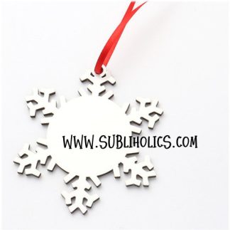Sublimation Ornament BLANK Double Sided MDF - Benelux Circle - Sublima –  IAWOA Sublimation & More!