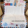 Blankets for Sublimation - Air Mail Letter