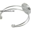 Cuff Style Silver Sublimation Bracelet - Image 2