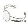 Cuff Style Silver Sublimation Bracelet