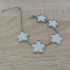Silver Flower Sublimation Bracelet - Image 3