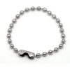 Keychain Ball Chain w/Connector Clasp - Pack of 10