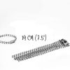 Keychain Ball Chain w/Connector Clasp - Pack of 10 - Image 2