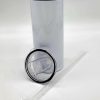 Can Cooler / Skinny Tumbler Dual Combo - 15 oz White Stainless for Sublimation - Tall Cans - Image 3
