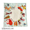Pillow Cover for Sublimation - Christmas Circle