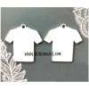 T-Shirt Aluminum Sublimation Earrings