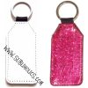 Glitter and Vinyl Sublimation Keychain - Rectangle - Image 4