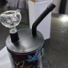 22 oz Straight Fatty White Sublimation "Cold Smoke" Hookah Tumbler - Image 5