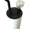 22 oz Straight Fatty White Sublimation "Cold Smoke" Hookah Tumbler - Image 3