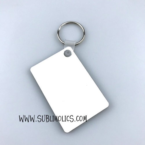 Rectangle Sublimation Keychain :: 2.75 x 1.25 – MJ Supply