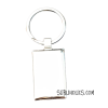 Metal Rectangular Key Chain for Sublimation - Image 2