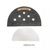 Doormat (Outdoor) - Semi-Circle with Changeable Sublimation Panel - Image 4