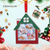 Metal House Sublimation Ornament