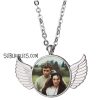 Winged Necklace Pendant for Sublimation - Image 3