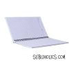 Notebook / Journal For Sublimation - Bound Spiral Cardboard Cover A4/A5/A6 Sizes 60 Pages - Image 2