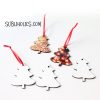 MDF Sublimation Ornament Double Sided - Christmas Tree