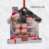 MDF Sublimation Ornament Double Sided - House