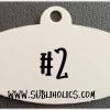 Dog / Pet / ID Tags for Sublimation - Aluminum - Image 5