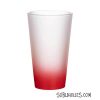 Pint Glass - 16 oz Frosted Ombre Gradient - 4 Colours - Image 2