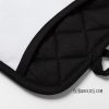 Pot Holders for Sublimation – Rectangular Pocket Style, White Front with Black Back & Trim - Image 4