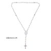 Rosary - White with 1 Sublimation Photo Insert