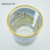 Shot Glass - 1.5 oz with Gold Rim - Image 3