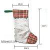 Christmas Stockings - Plaid & Mermaid Sequins - Image 2