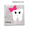 Tooth Fairy Pillow with Tooth Pocket - Linen Canvas for Sublimation