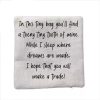 Tooth Fairy Pillow with Tooth Pocket - Linen Canvas for Sublimation - Image 3