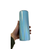 20 oz Straight Skinny Glitter (Rainbow Shimmer) Sublimation Tumblers - 4 Colours - Image 2